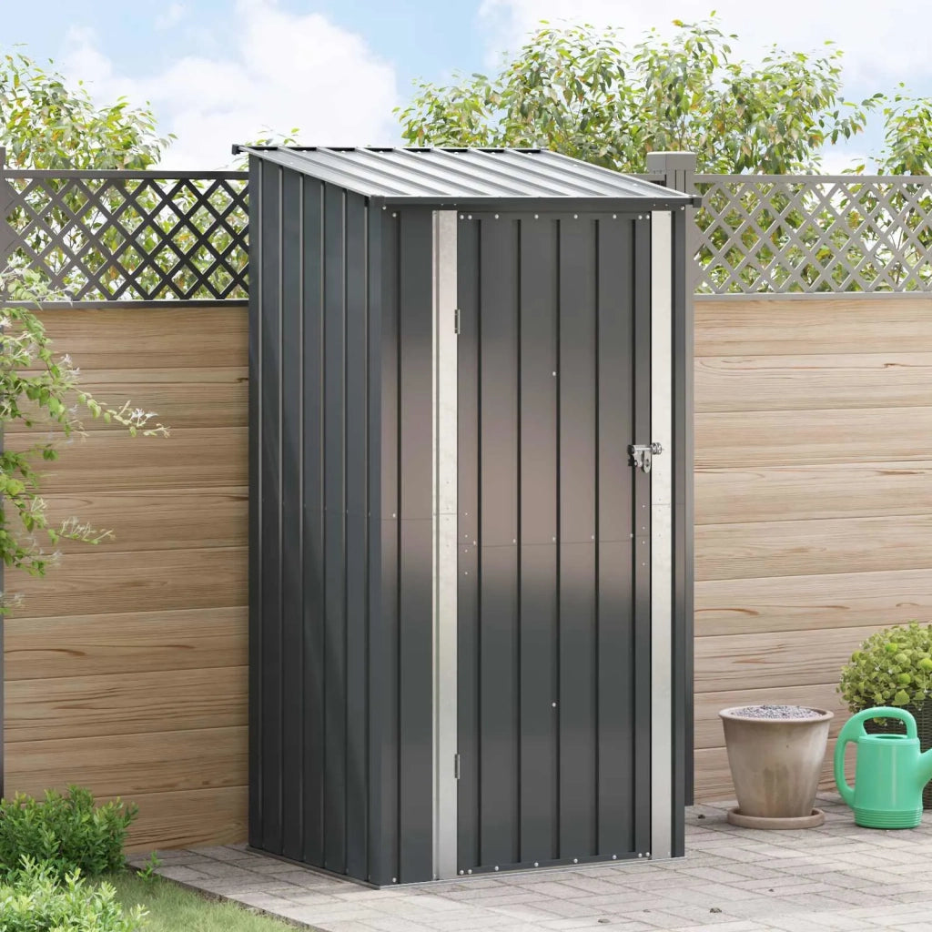 Casette da giardino Antracite 103 x 86 x 200 cm Metallo 42011295