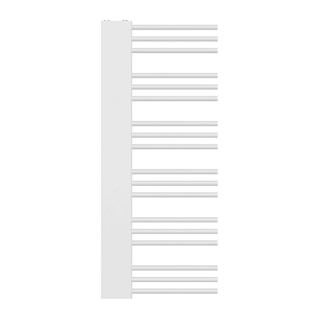 Scalda Asciugamani da Parete Kviteseid Scaldasalviette ad Acqua Calda 120x50 cm 470 W Bianco [neu.haus]