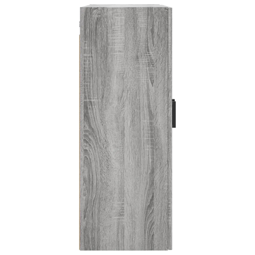 Mobile a Parete Grigio Sonoma 69,5x34x90 cm 828426