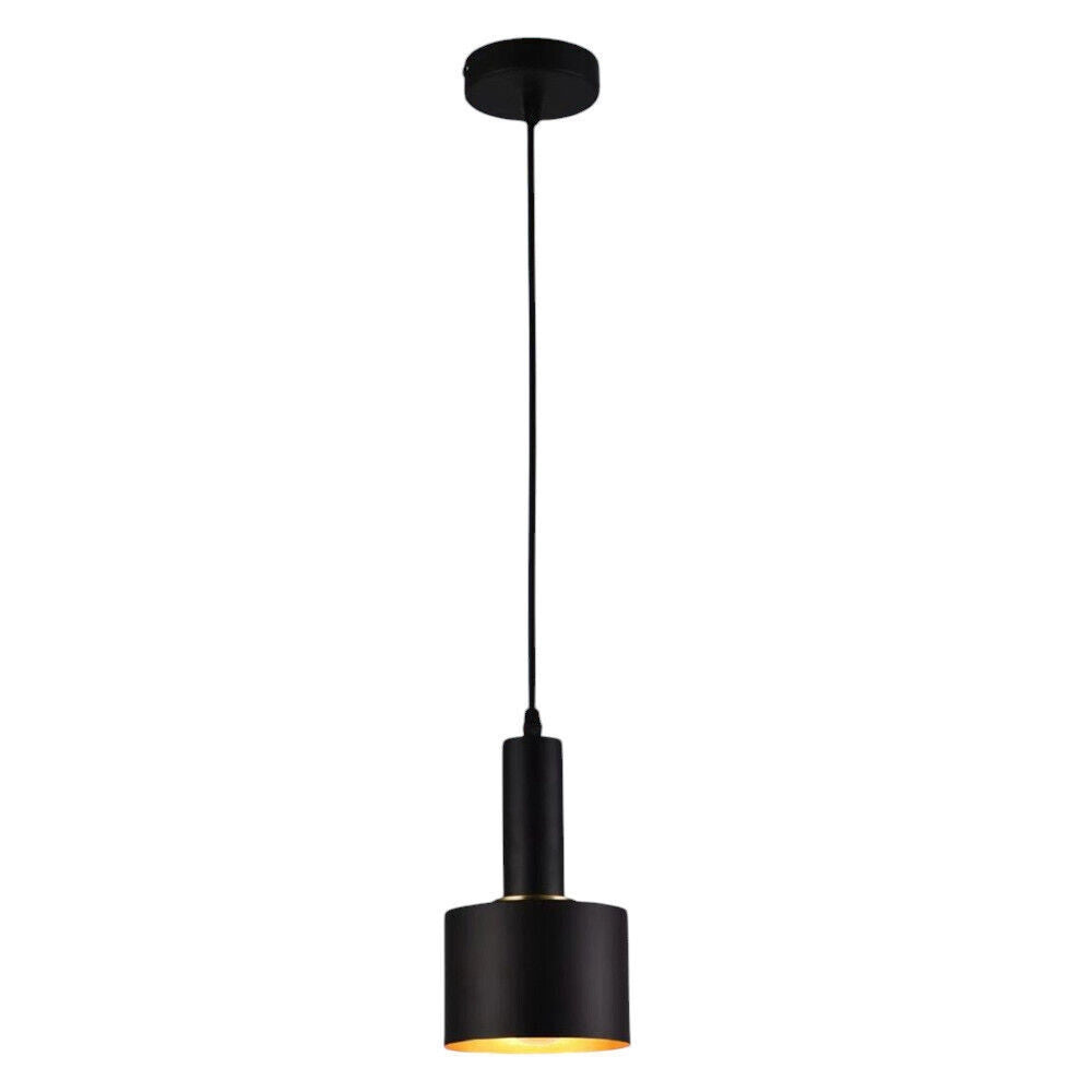 Trade Shop - Lampadario A Sospensione Soffitto E27 Lampada Pendente Minimal Per Cucina Isola Snack A22 -