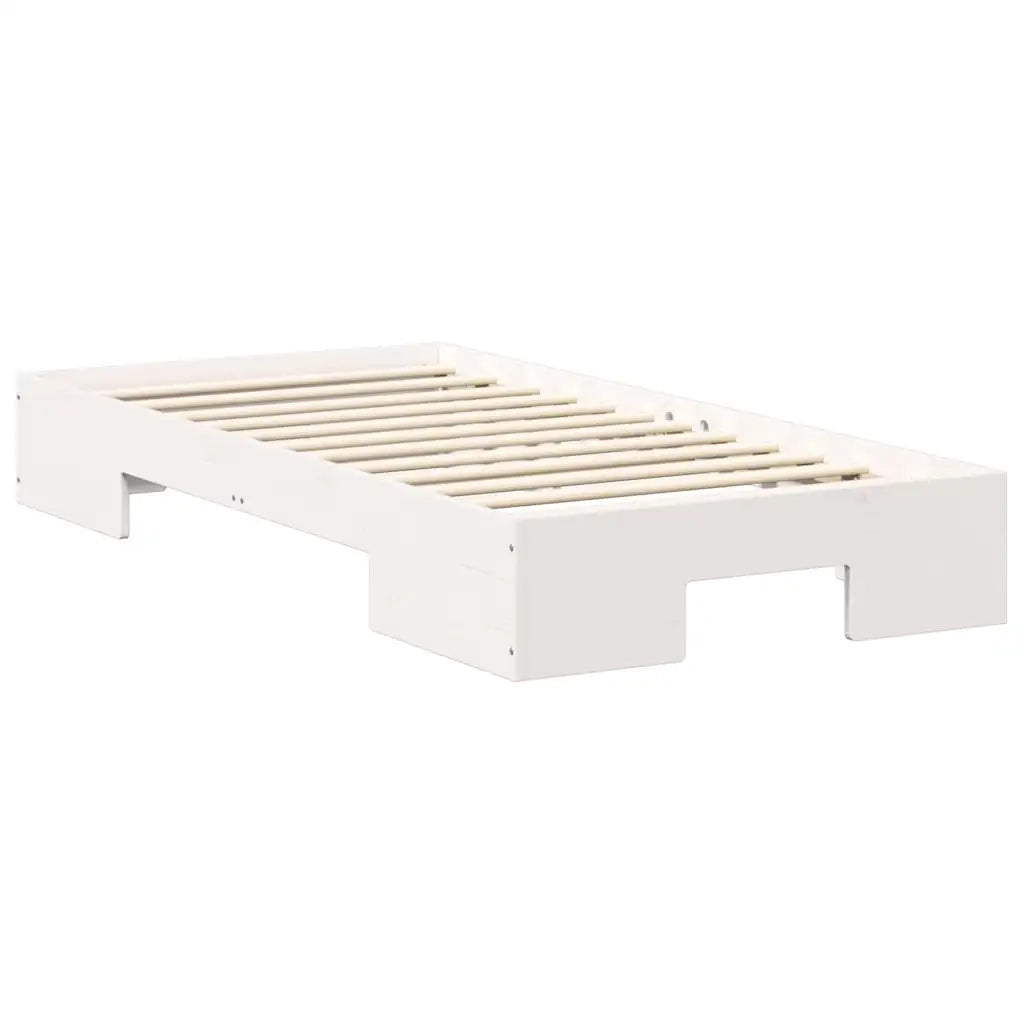 Struttura del letto-Giroletto-Rete del Letto Bianco 100 x 200 cm