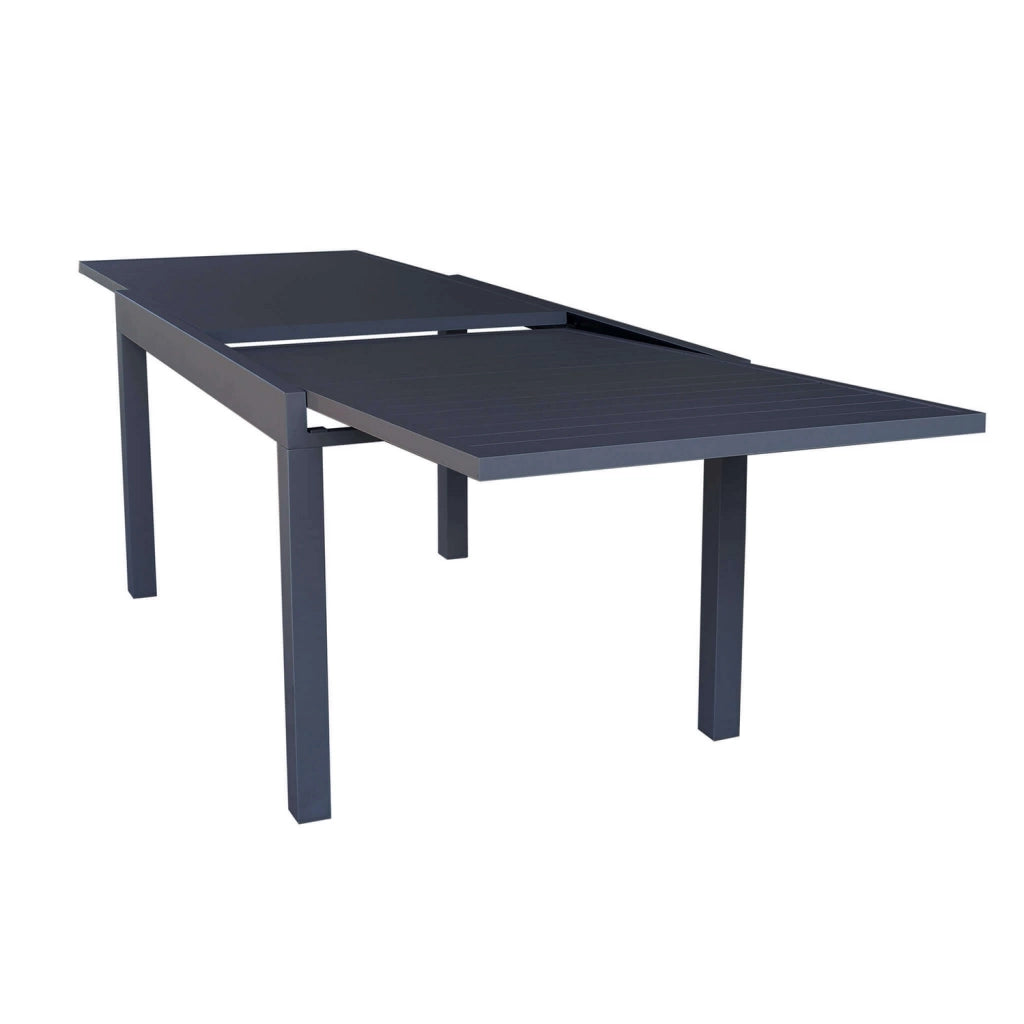 Tavolo allungabile in alluminio 135/270x90x75h cm colore Antracite mod. Hawaii