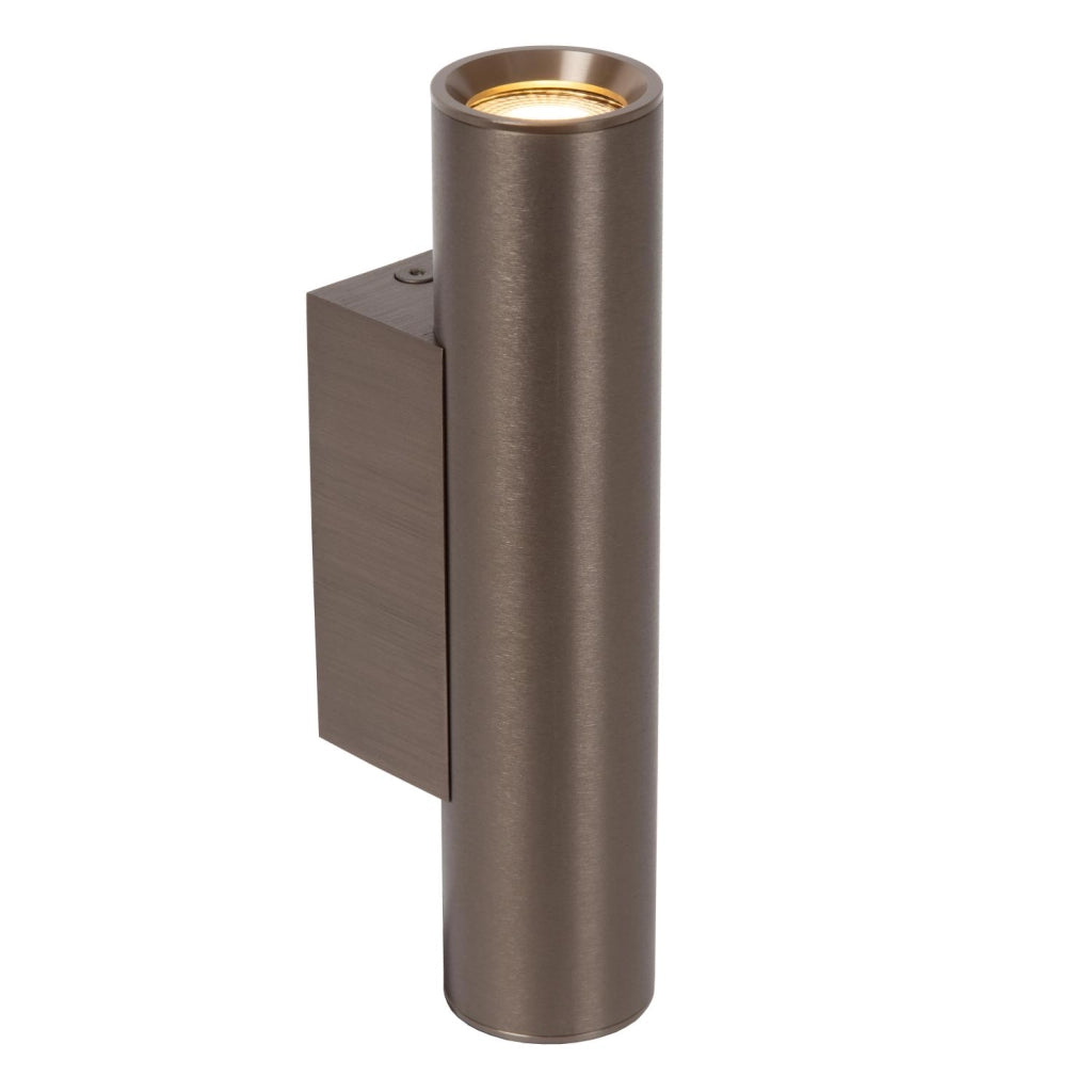 Applique da parete DUPLA 2xMR11 bronzo alluminio Lucide