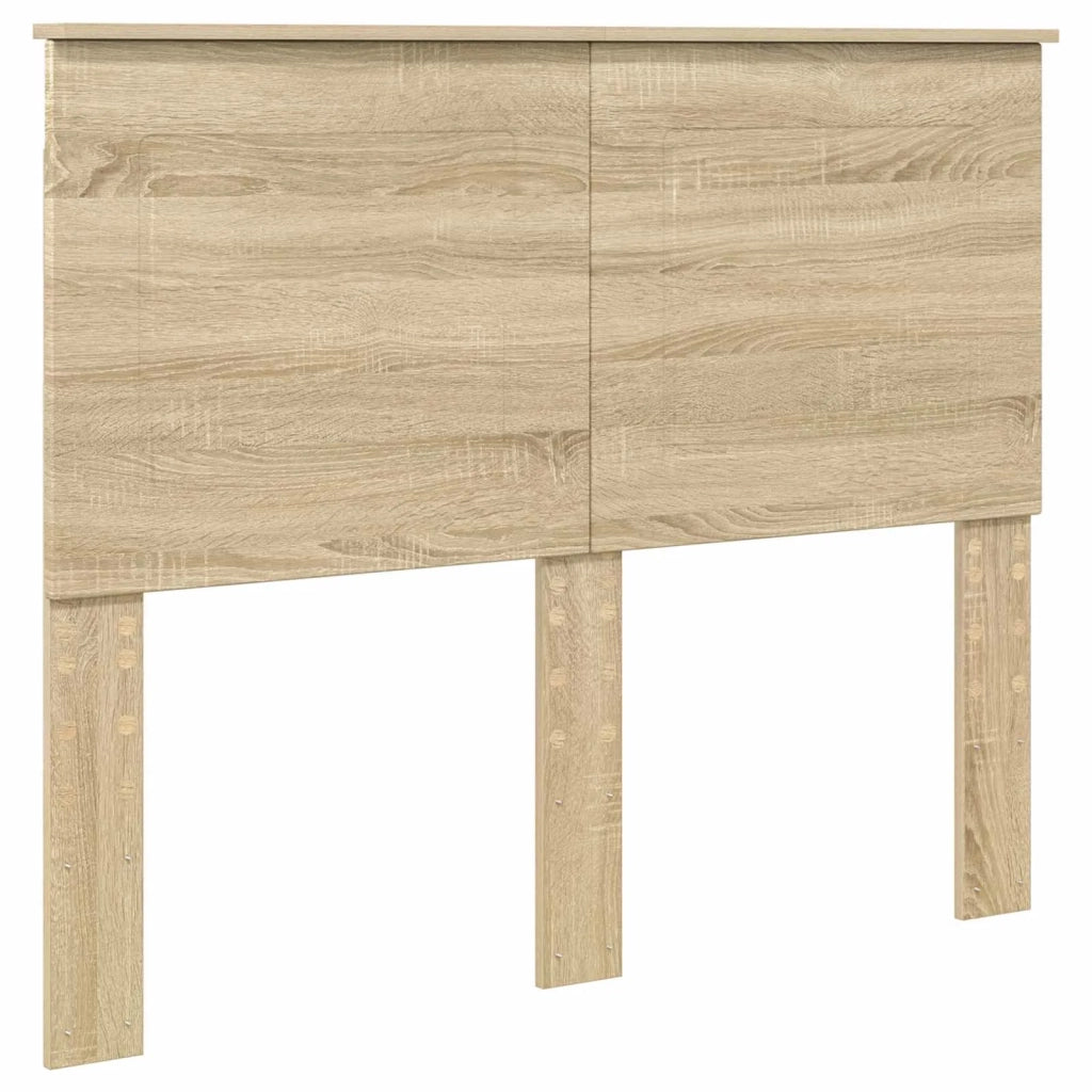 Struttura del letto-Giroletto Rovere Sonoma Legno Ingegnerizzato
