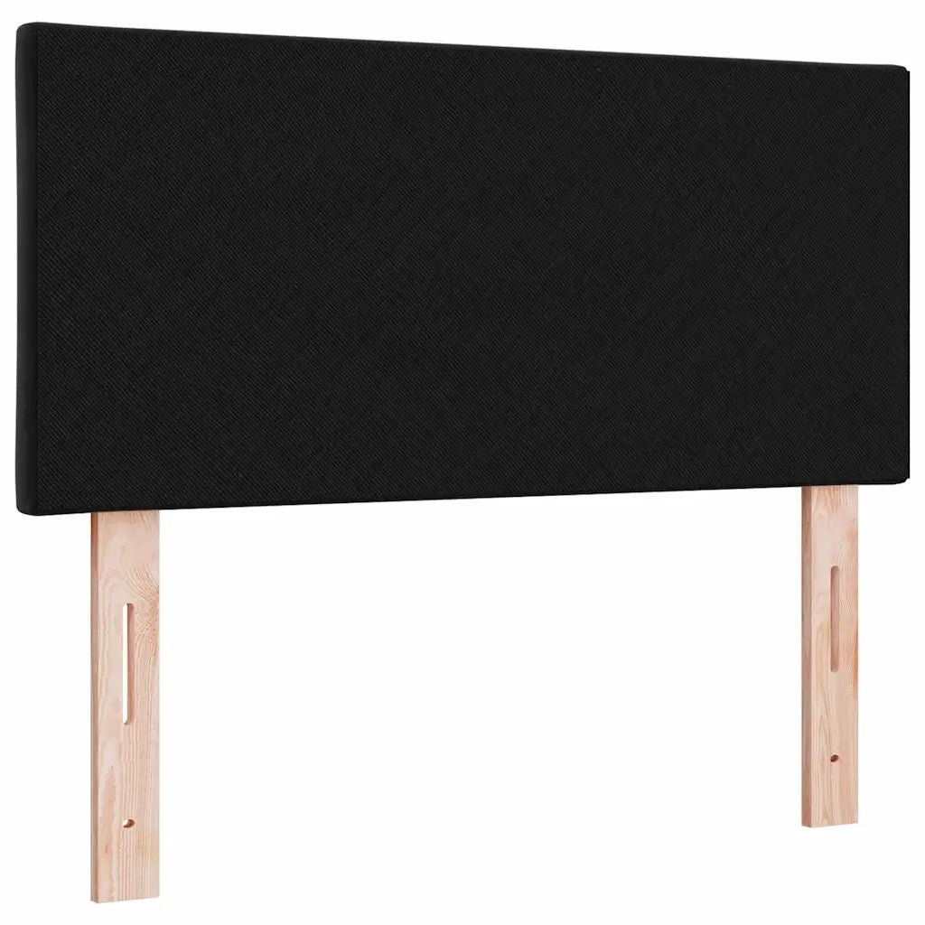 Testiera | Testata LED Nero 100 cm Velluto