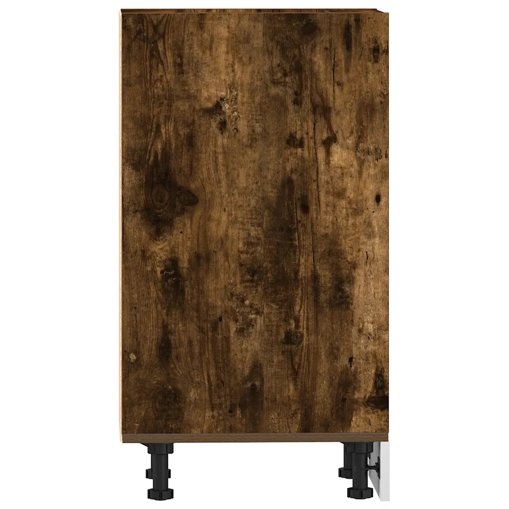 Armadio Inferiore “Riga” Rovere Fumo 30x44,5x81,5 cm 854197