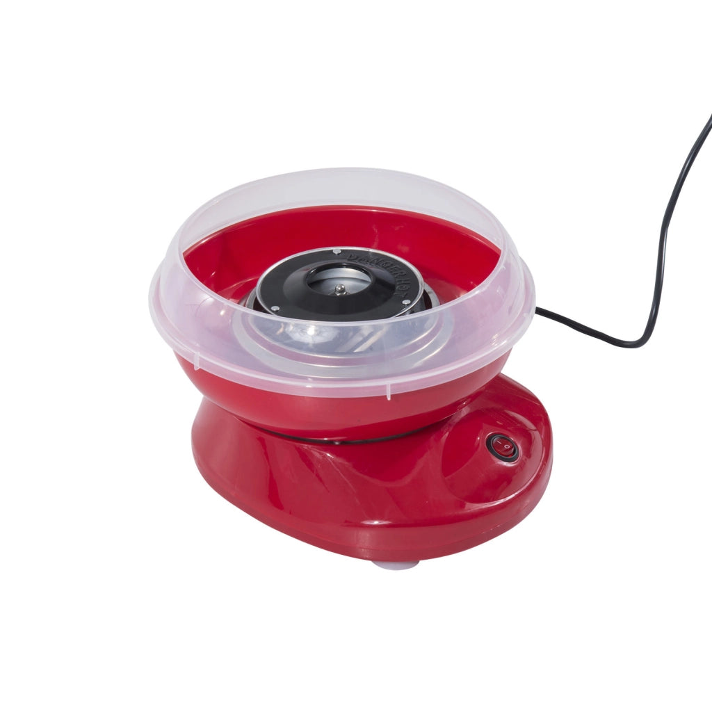 Macchina Zucchero Filato per Bambini ¨C Minimal ¨C Rosso 18 cm 550W