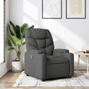 Divano Sedia-Poltrona reclinabile in tessuto grigio scuro 938970