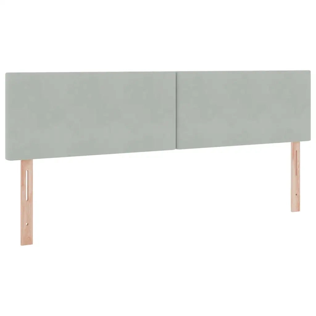 Letto con Contenitore con materasso Grigio chiaro 100 x 200 cm 3370967