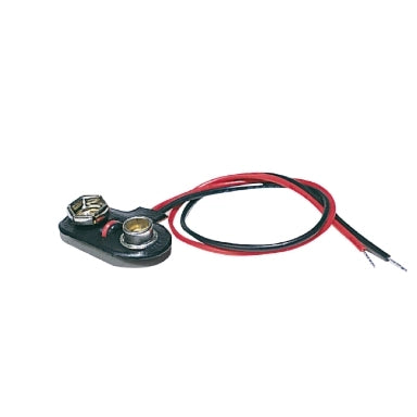 Cavo con presa polarizzata per pile 9v