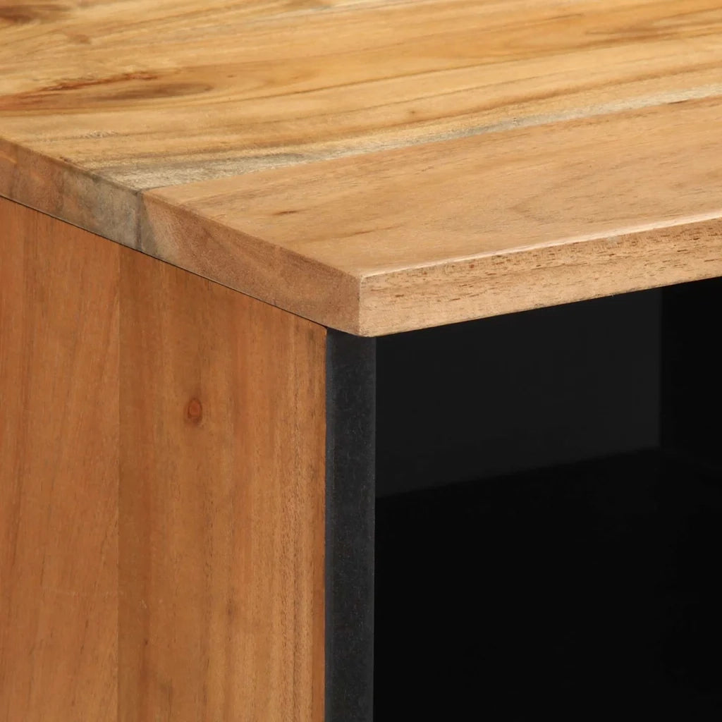 Mobile TV | Armadietto TV | Mobile Porta TV Marrone 100 x 33,5 x 46 cm Legno di mango massello