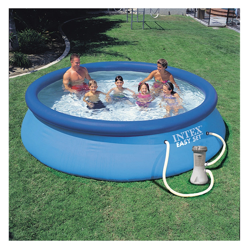PISCINA GONFIABILE 'EASY SET' cm 244 x 61 lt 1942-pompa 1250 lt/h  - INTEX