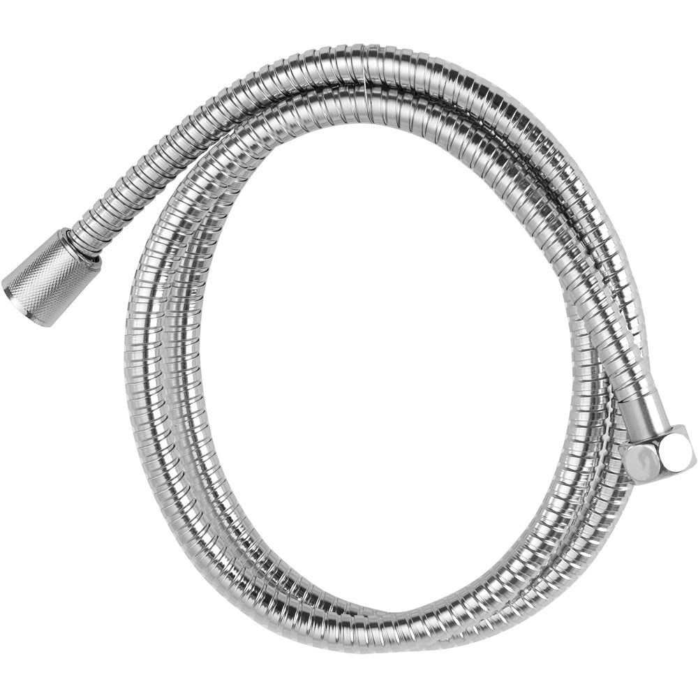 LACCIO DOCCIA FLESSIBILE IN ACCIAIO CROMATO 150cm ANTITORSIONE HIDRA FERIDRAS 017002