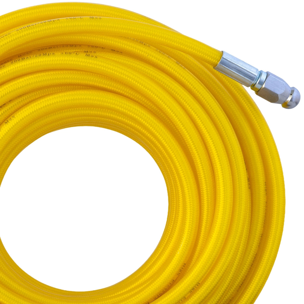 Tubo Alta Pressione 20M EasyLock PRO – Compatibile con Idropulitrici Kärcher HD/HDS | 250 Bar | Ugello 1/4" Sostituibile