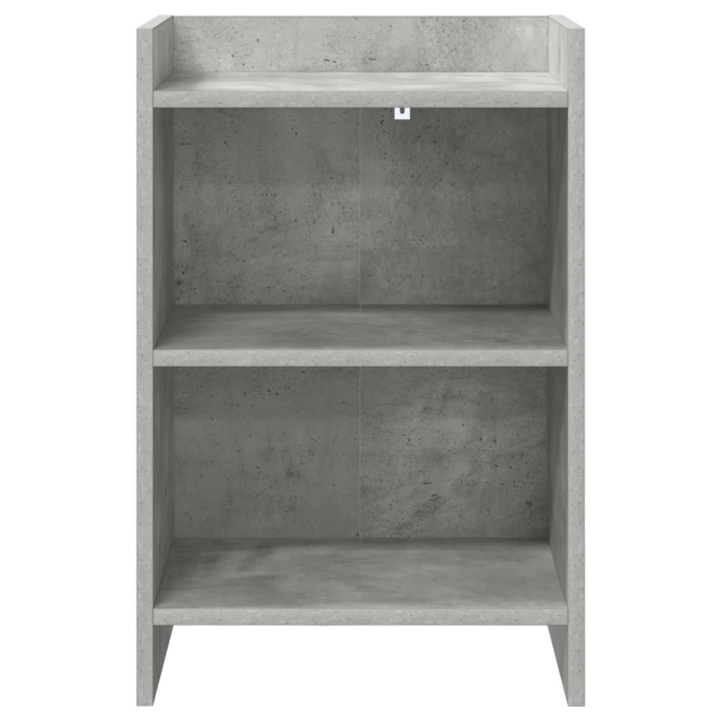Comodini 2 pz Grigio Cemento 40 x 30 x 60 cm 8011002