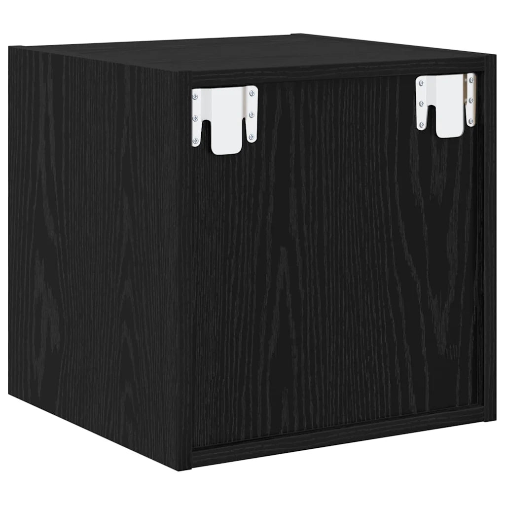 Armadietto a muro Rovere Nero 37 x 37 x 37 cm Legno multistrato 875076