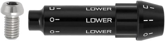 Adattatore per Asta da Golf - 0,335 Pollici - Alluminio Leggero - Nero - Adattatore per Club da Golf - 1 pezzo