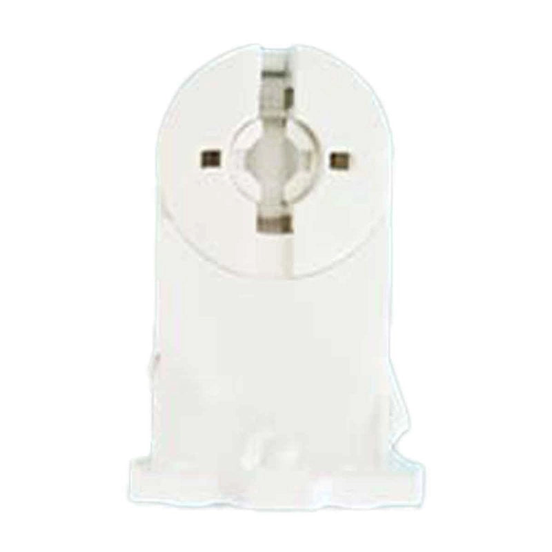 2 Kit Portalampade Per Neon Tubo Led T8 Con Base di Fissaggio
