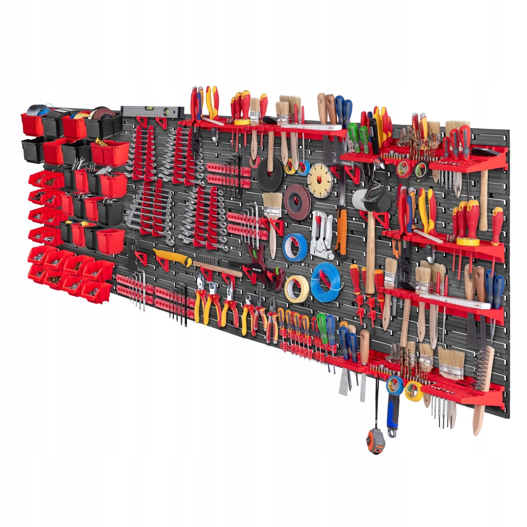 Pannello portautensili KADAX 232x78cm per officina, garage e garage, 122El
