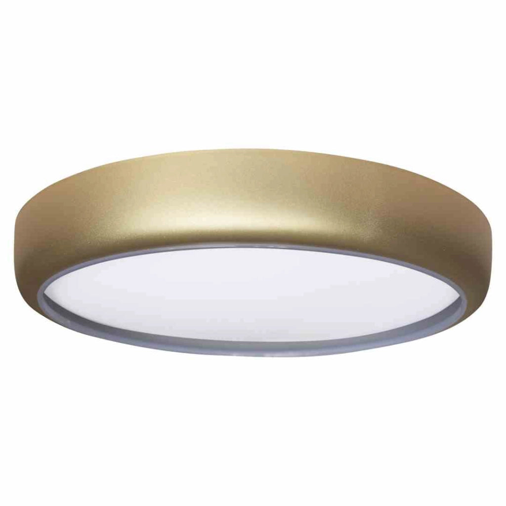 Plafoniera LED Milagro GEA oro 39cm 36W CCT dimmer