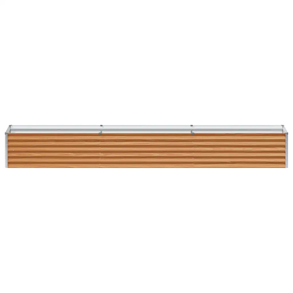 Letto rialzato da giardino 290 x 50 x 36 cm Acciaio zincato 42017345