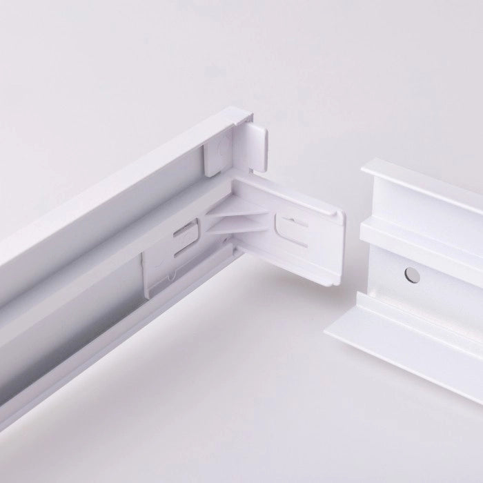 Cornice per pannelli LED 120x30 bianca plastica Ecolight