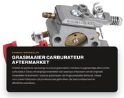 Grasmaaier carburatore - Prestazioni elevate - Carburatore trimmer - Adatto per 243R 243RJ 543RBK 543R