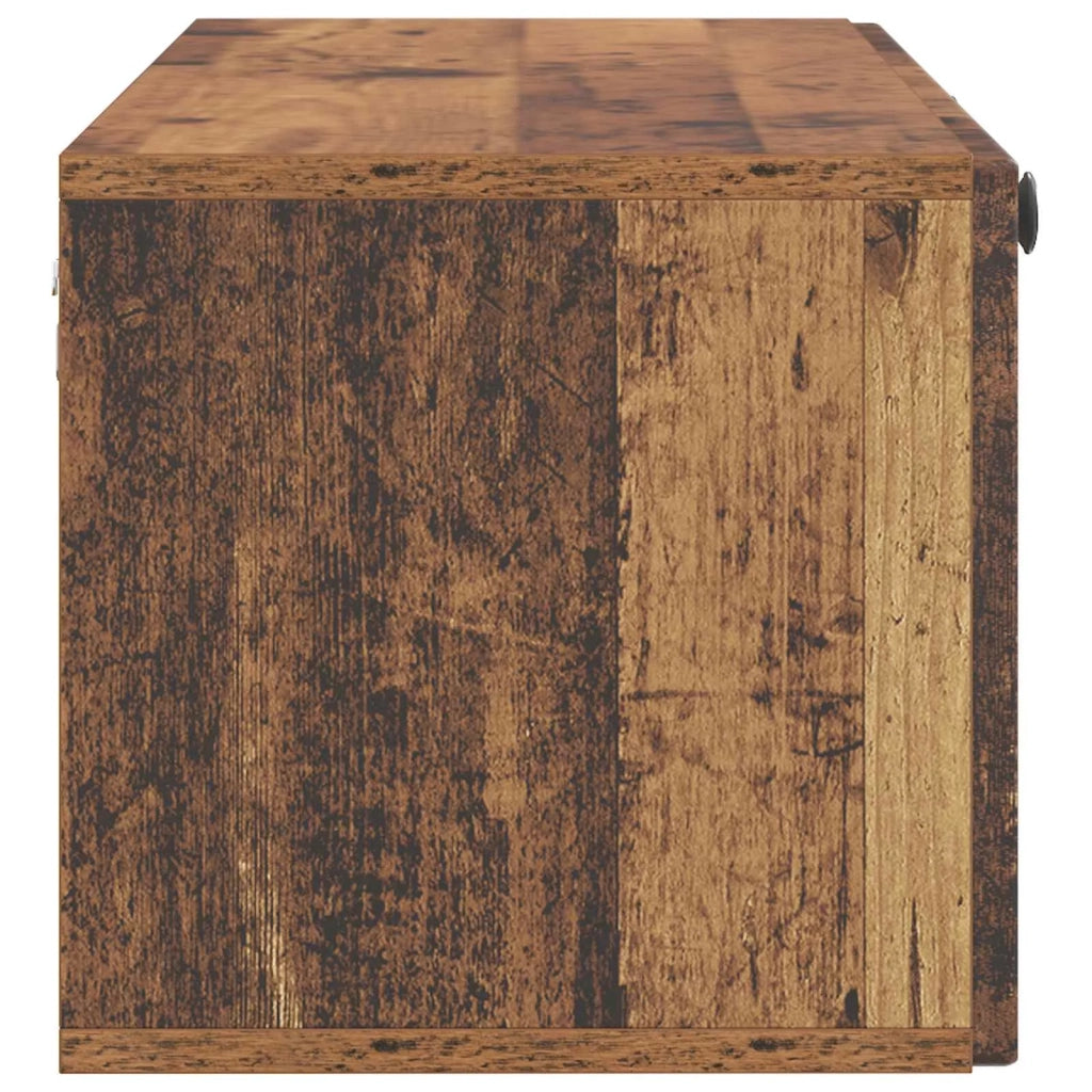 Mobile Porta TV da Muro Legno antico 98 x 31 x 30 cm 898053