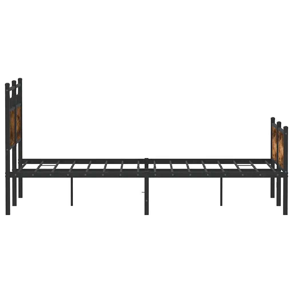 Giroletto senza Materasso Rovere Fumo 120x190 cm in Truciolato 4106923
