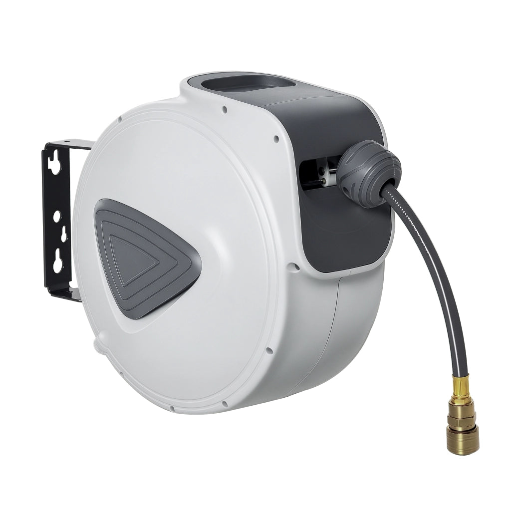 Avvolgitubo Automatico ¨C Minimal ¨C Grigio 20m Montaggio a Parete