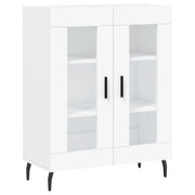 Credenza-Buffet-Armadio da cucina Bianca 69,5x34x90 cm in Legno Multistrato 299756