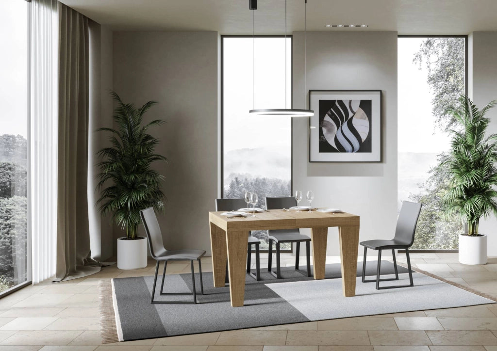 Tavolo allungabile 130/390x90 cm Spimbo Premium quercia natura