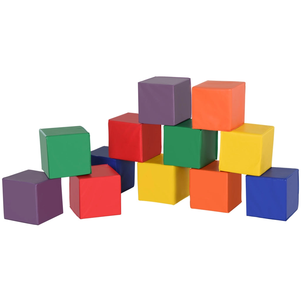 Cubi Giocattolo Morbidi per Bambini ¨C Minimal ¨C 20x20x20 cm Multicolore