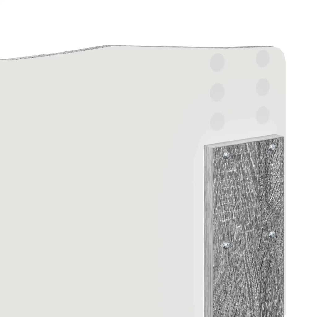 Testiera | Testata Grigio Sonoma Legno multistrato