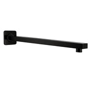 Braccio Doccia Quadrato Rea Js-9022b 40cm Black