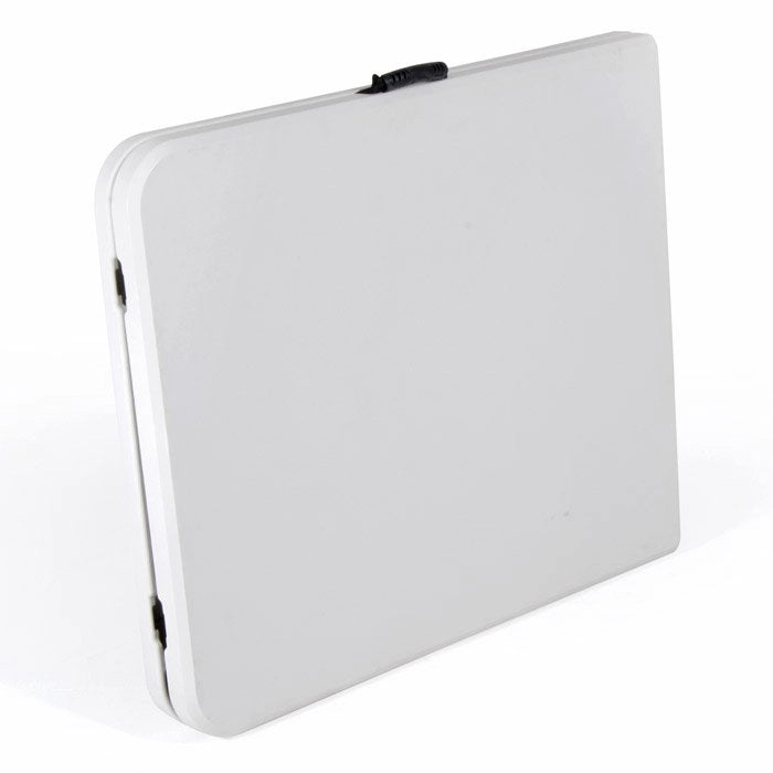 Tavolo Pieghevole in Plastica Trasportabile Bianco Pic Nic 180 - 90 cm