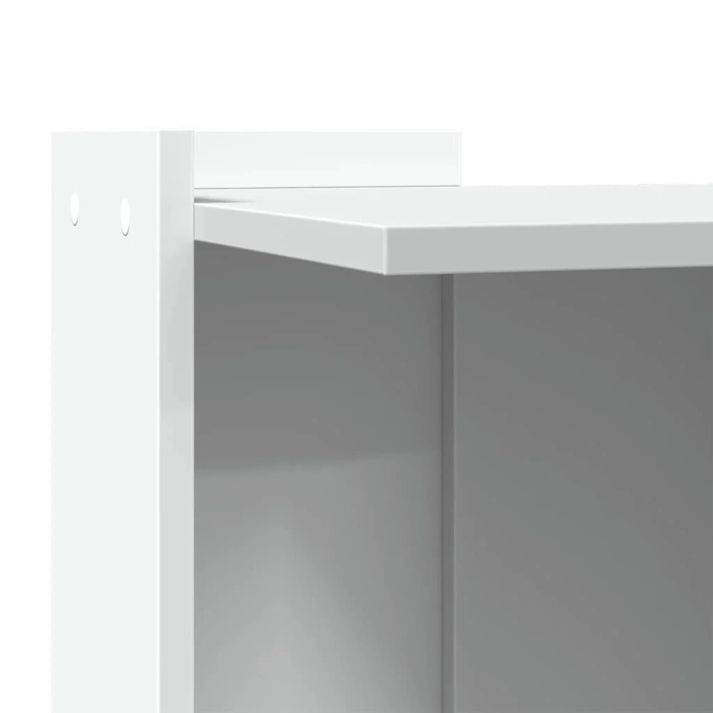 Mobiletto per lettiera per gatti in legno ingegnerizzato bianco 02_0043311