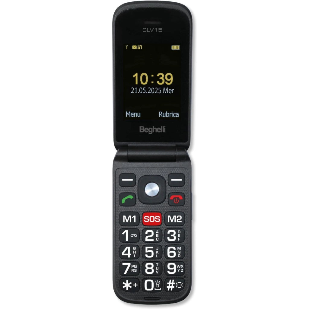 Beghelli Cellulare Anziani Black SLV15N