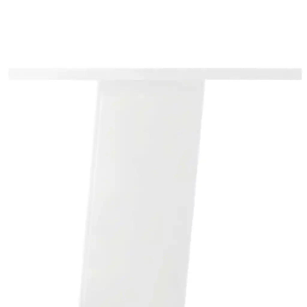 Gambe per tavolino da caffè 4 pz Bianche 30 cm Acciaio 4012485