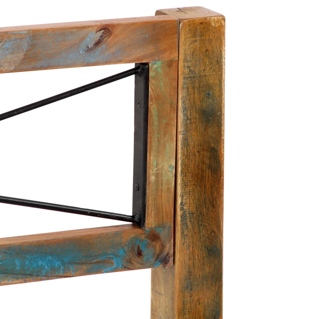 Giroletto senza Materasso in Legno di Recupero 160x200 cm 247667