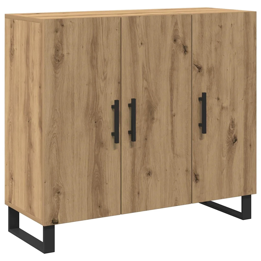 Credenza Rovere artigianale 90 x 34 x 80 cm Legno multistrato 862954