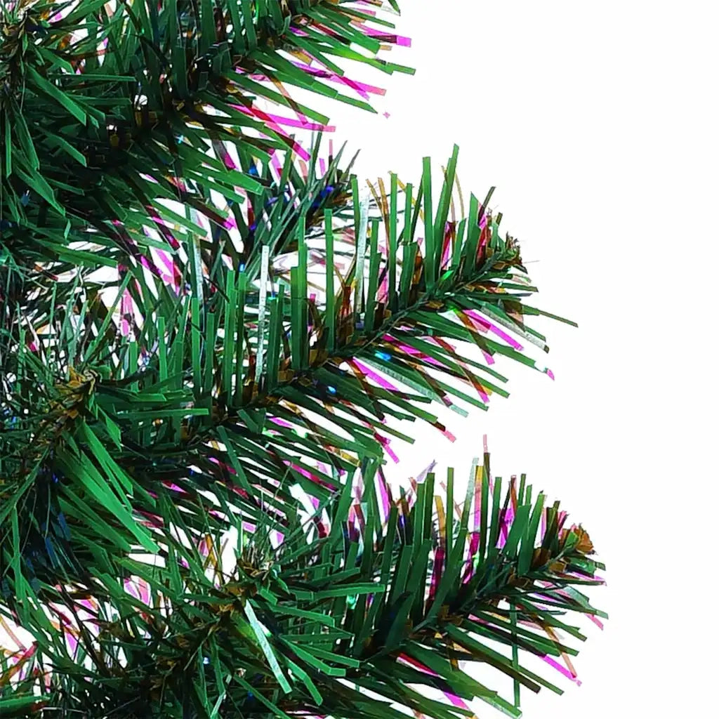 Albero di Natale artificiale con luci integrate Verde 210 cm 3396778