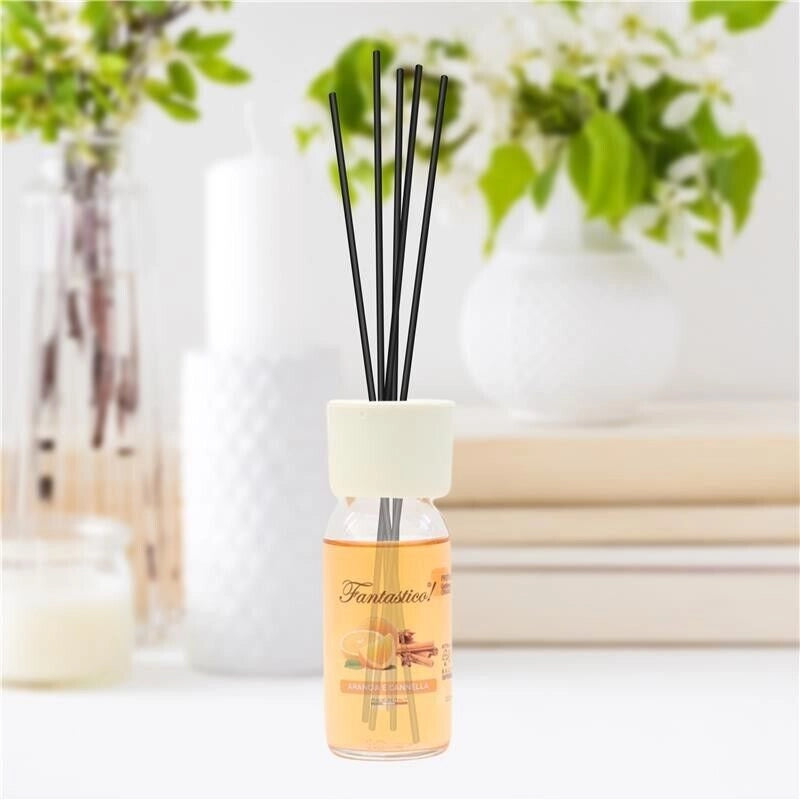 FANTASTICO DIFFUSORE PER AMBIENTE ARANCIA E CANNELLA DA 60 ML
