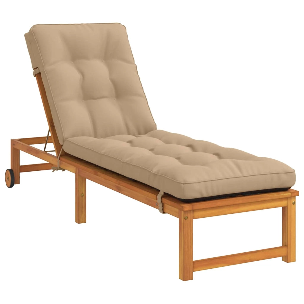 Cuscino per Lettino VIANEN 100% Poliestere Sabbia 953834