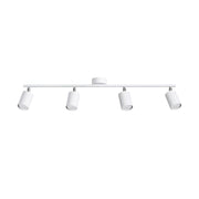 Lampada moderna in acciaio bianco GU10 a 4 luci LEMMI Bittersweet Shimmer
