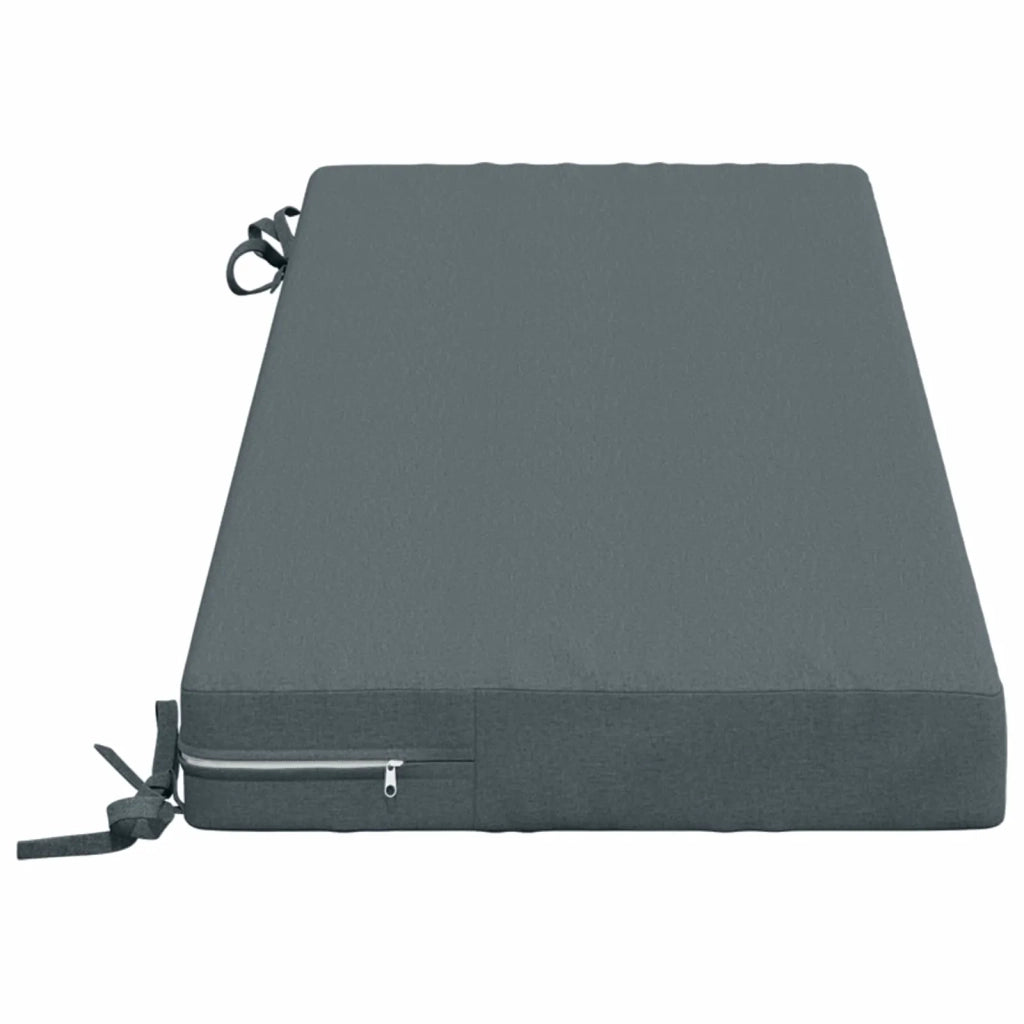 Cuscini per Panchina a 2 Pezzi SOEST 2 pz 100% Poliestere Blu 949729