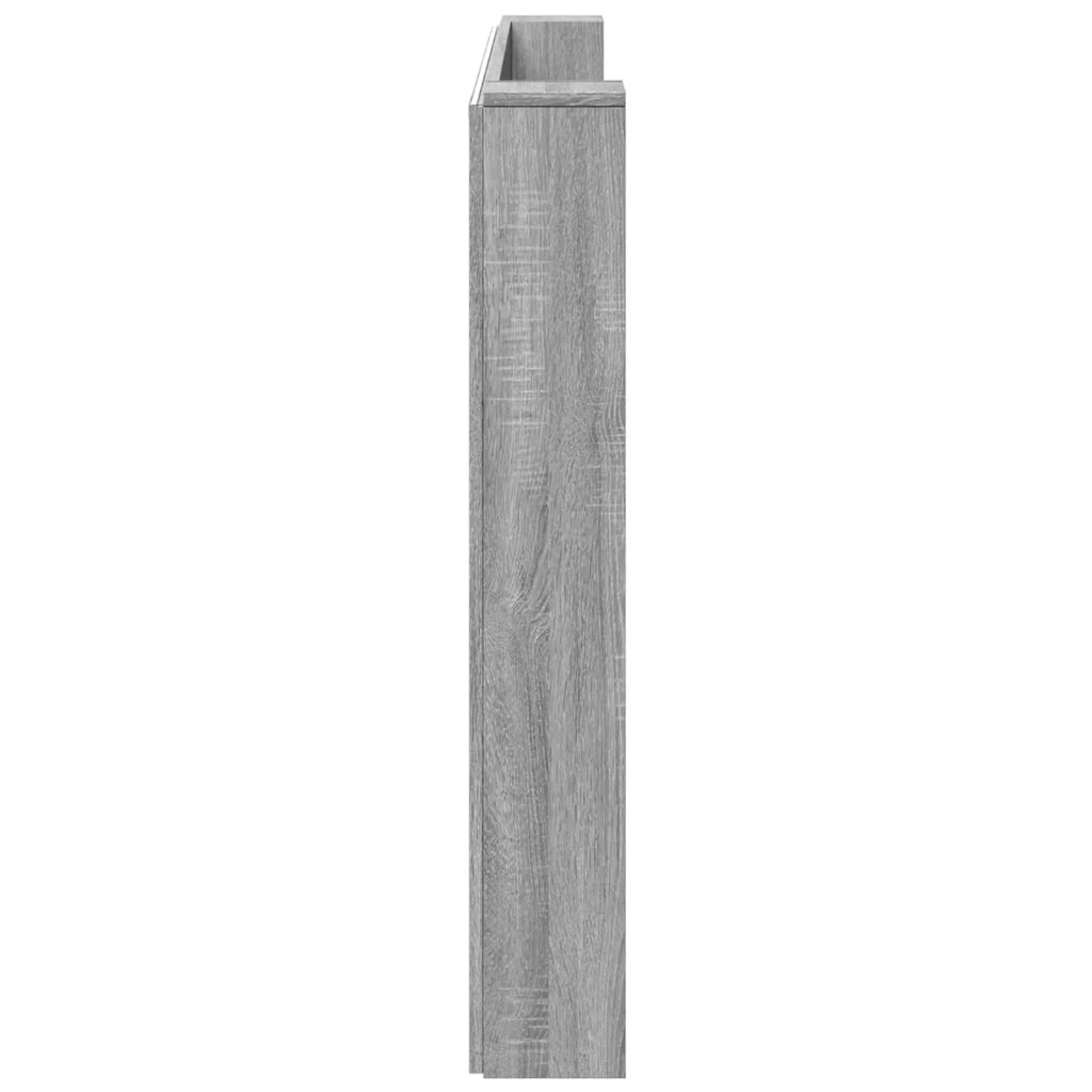 Testiera | Testata Grigio Sonoma 180 x 16,5 x 103,5 cm Legno multistrato
