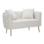 Divanetto Bucarest Crema cm 127x74x73