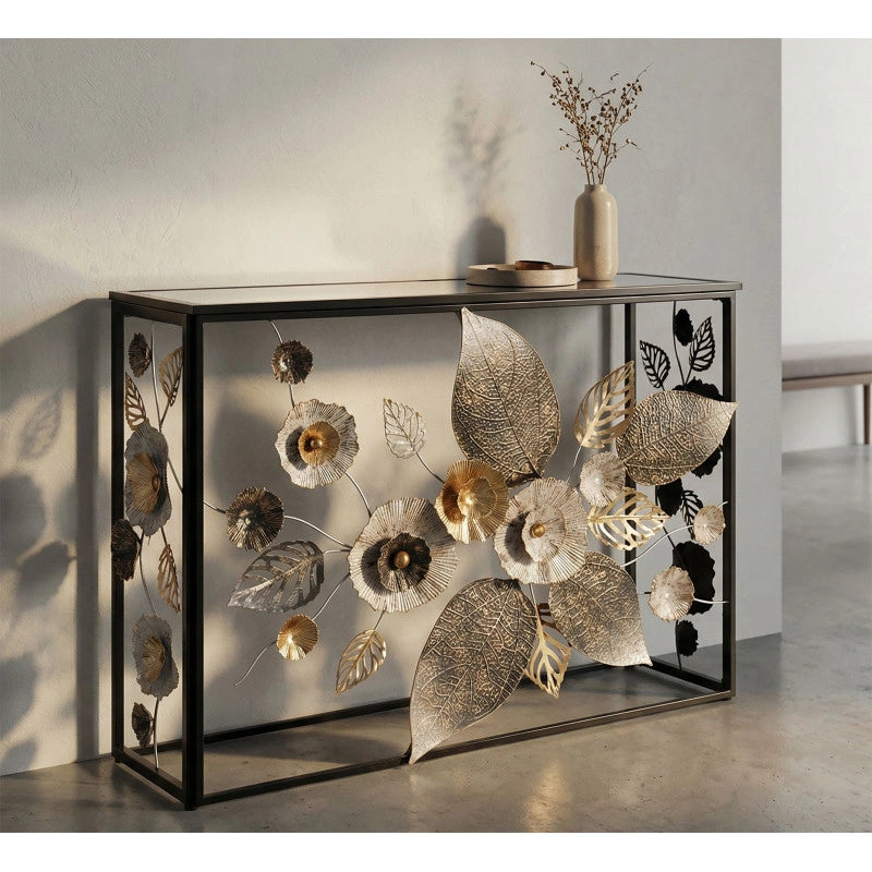 Consolle Glam Dark cm 111,8x41,9x80