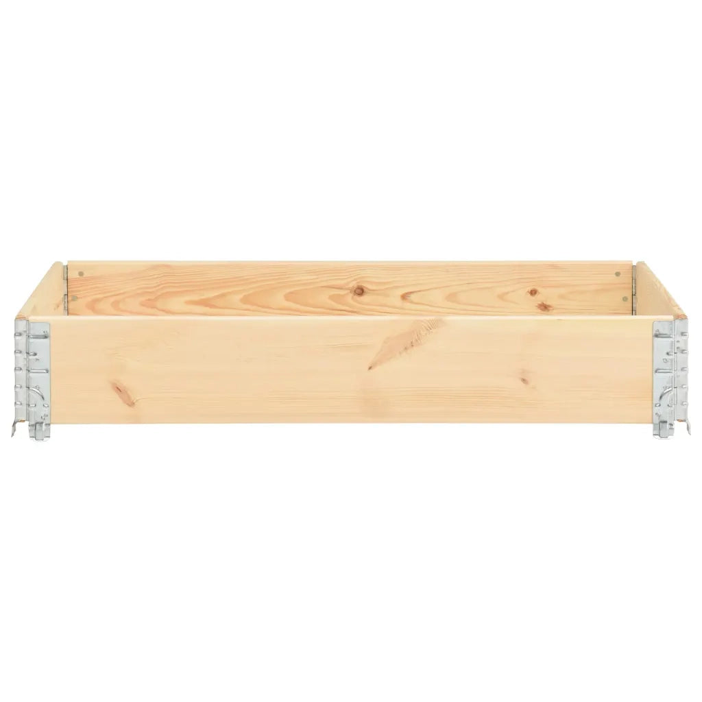 Collare per Pallet 80x120 cm in Legno Massello di Pino CFW1481091